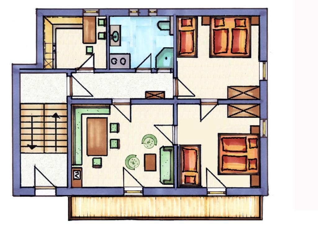 דורפגשטיין Ferienhaus Antonia חדר תמונה